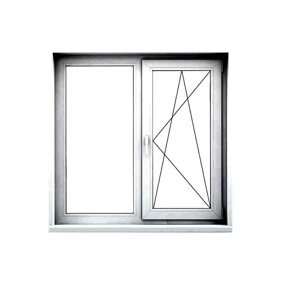 Пластиковое Окно Kaleva SPACE 1400x1800